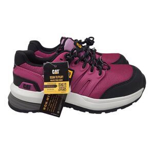 CAT Streamline 2.0 Women's ASTM Comp Toe Fuchsia Work Sneakers Shoes 5.5 New